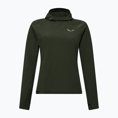 Salewa Puez Sun Hoodie dark olive Herren Trekkingpullover
