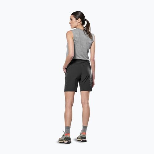 Damen-Trekking-Shorts Salewa Puez 4 black out