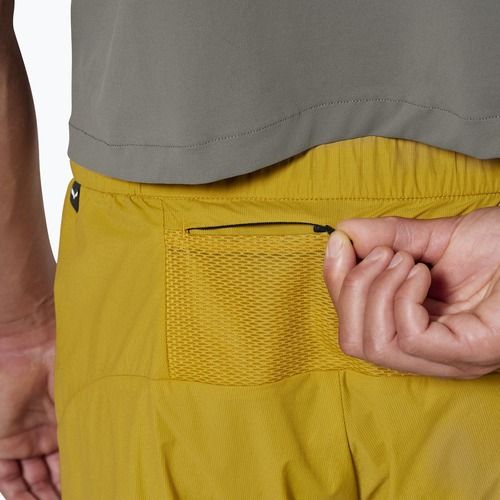 Herren-Trekking-Shorts Salewa Pedroc DST 2IN1 olive oil int/0870