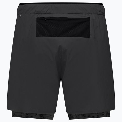 Herren-Trekking-Shorts Salewa Pedroc DST 2IN1 black out