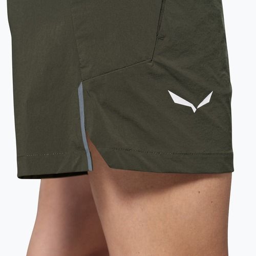 Damen-Trekking-Shorts Salewa Pedroc DST Light dark olive