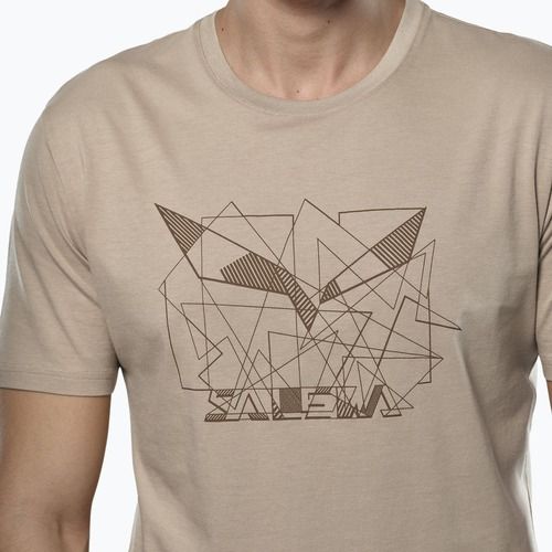 Salewa Eagle Geometric quicksand Herren T-Shirt