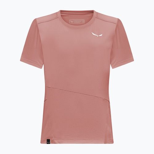 Damen-Trekking T-Shirt Salewa Puez Sporty Dry desert pink