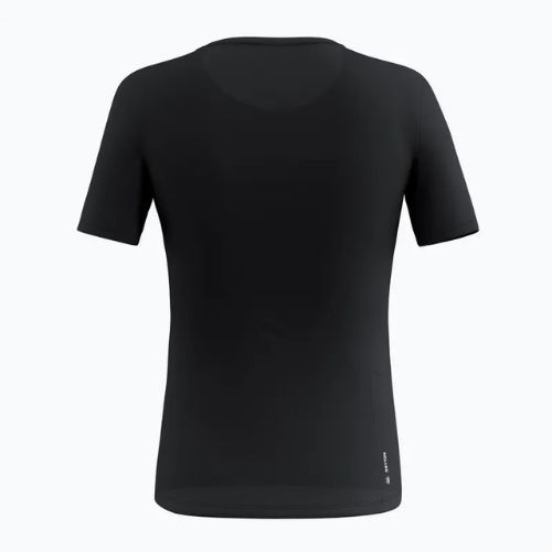 Damen-Trekking-T-Shirt Salewa Puez Sporty Dry black out