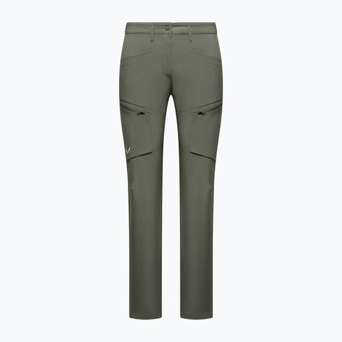 Damen Softshellhose Salewa Puez DST Cargo faded green