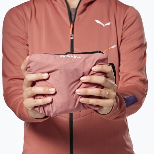 Damen-Windjacke Salewa Pedroc Wind HD Light desert pink