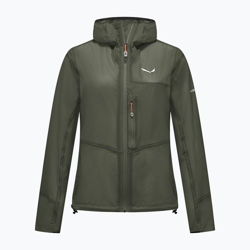 Damen-Regenjacke Salewa Pedroc 2 PTX 2.5 Light faded green