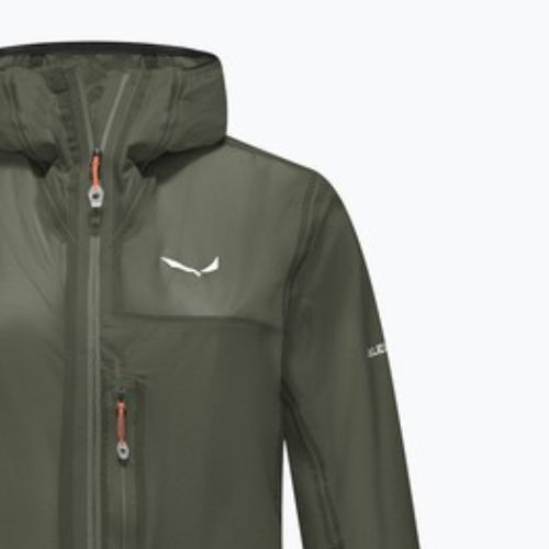 Damen-Regenjacke Salewa Pedroc 2 PTX 2.5 Light faded green