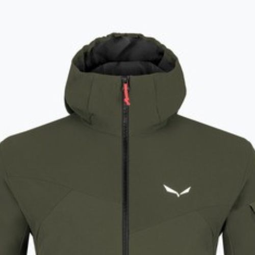 Herren-Softshelljacke Salewa Agner DST dark olive/0910