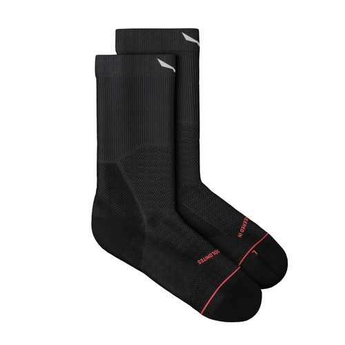 Damen-Trekkingsocken Salewa Eagle Light Crew onyx