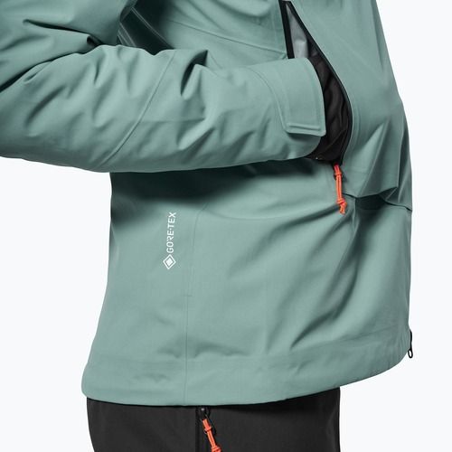 Damen-Regenjacke Salewa Ortles GTX 3L EPE willow