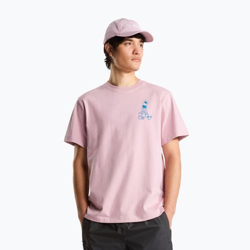 Herren-T-Shirt The North Face Alien Relaxed metal pink