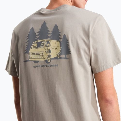 Herren-T-Shirt The North Face Van Life Relaxed stone slab
