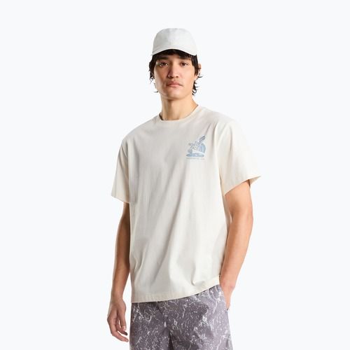 Herren-T-Shirt The North Face Snack Relaxed white dune