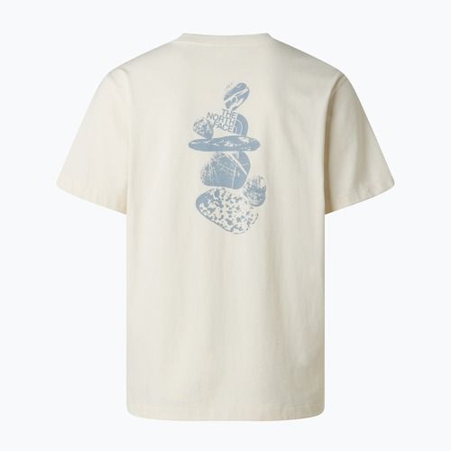 Herren-T-Shirt The North Face Snack Relaxed white dune