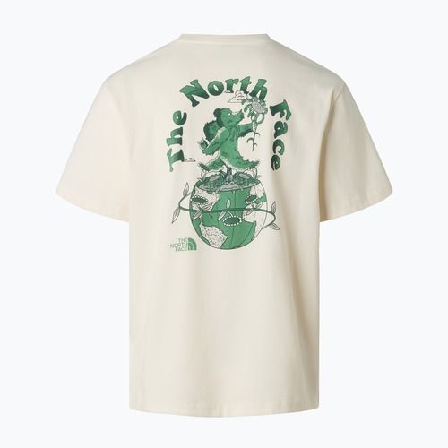 Herren-T-Shirt The North Face Retro Earth Relaxed white dune