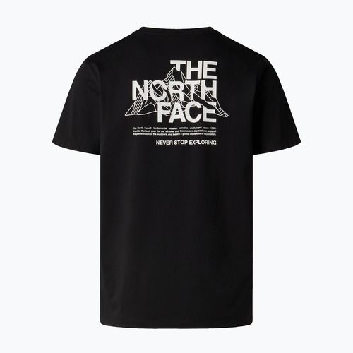 Herren T-Shirt The North Face Mountain Sketch Regular tnf black