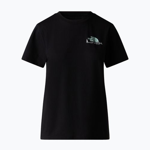 Damen T-Shirt The North Face Monte Regular Graphic tnf black