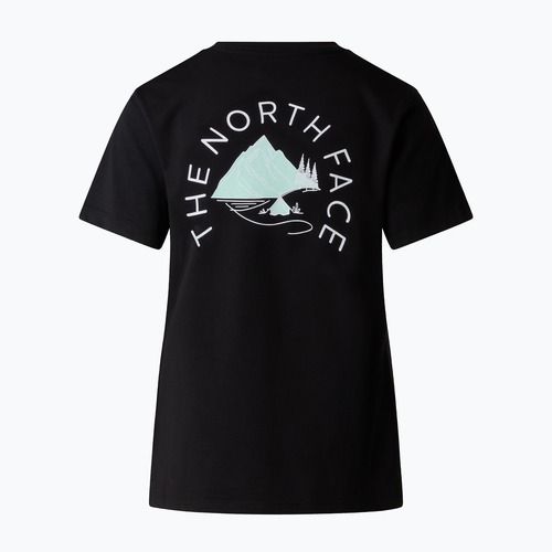 Damen T-Shirt The North Face Monte Regular Graphic tnf black