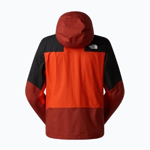Herren-Regenjacke The North Face Signal 2.5L Dryvent lava red/iron clay/tnf