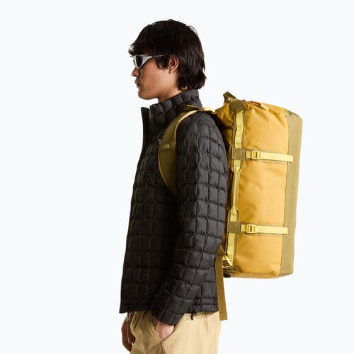Reisetasche The North Face Base Camp Duffel S 50 l golden tan/cedar/honeye