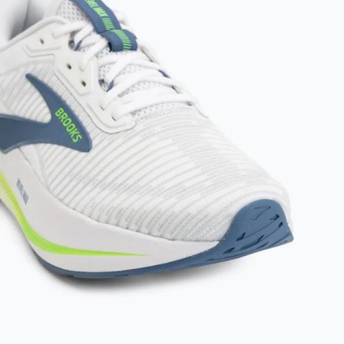 Brooks Revel Max Herren-Laufschuhe white/moonlight/green gecko