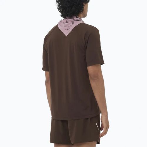 Salomon Shakeout Core cofee bean Herren Laufshirt