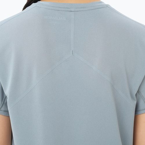 Damen-Laufshirt Salomon Sense Aero SS Tee GFX trade winds