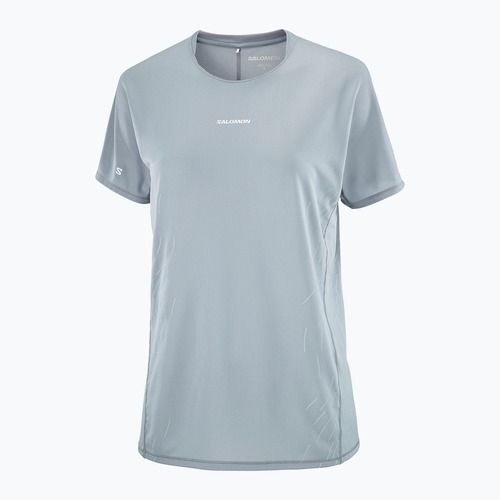Damen-Laufshirt Salomon Sense Aero SS Tee GFX trade winds