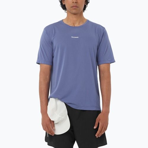 Salomon Shakeout Core marlin Herren Laufshirt