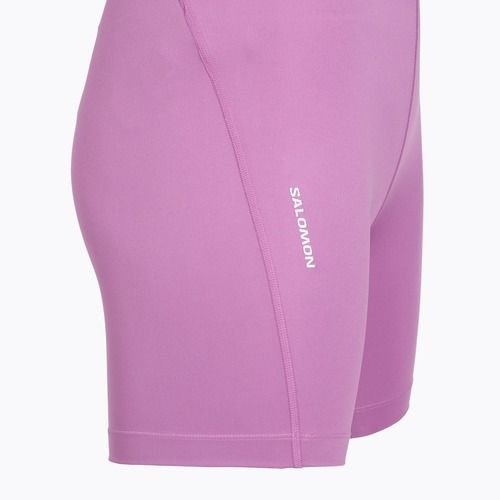 Damen-Laufshorts Salomon Shakeout Core Tight 6" iris orchid