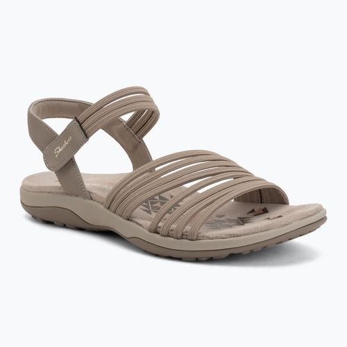 Damensandalen SKECHERS Reggae Slim Coffee Run gray