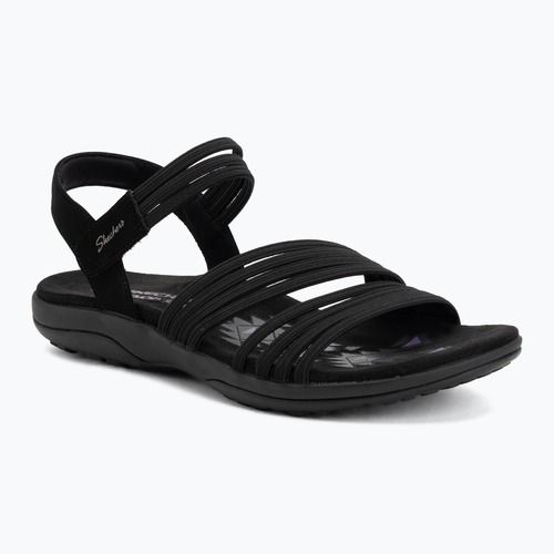 Damensandalen SKECHERS Reggae Slim Coffee Run black