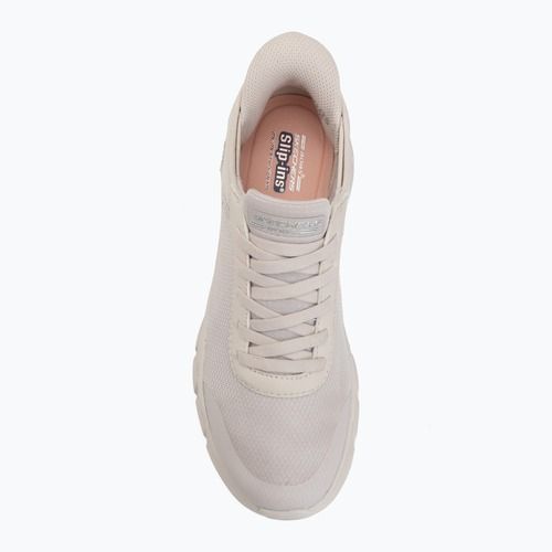 Damenschuhe SKECHERS Bobs B Flex Hi Linear Force white