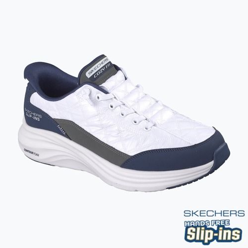 Herrenschuhe SKECHERS Contour Foam Cozy Fit white
