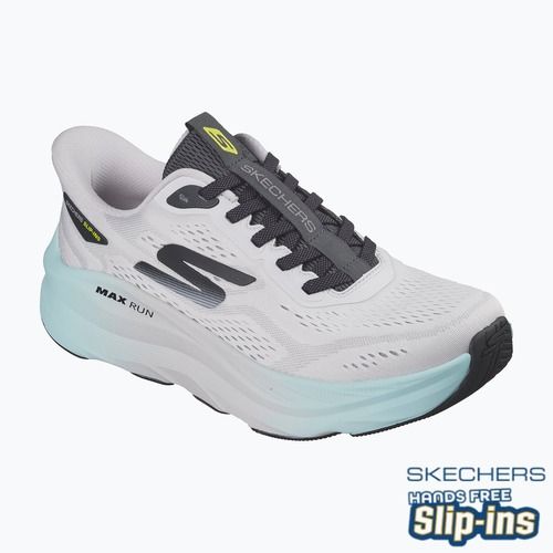 Herrenschuhe zum Laufen SKECHERS Max Run gray