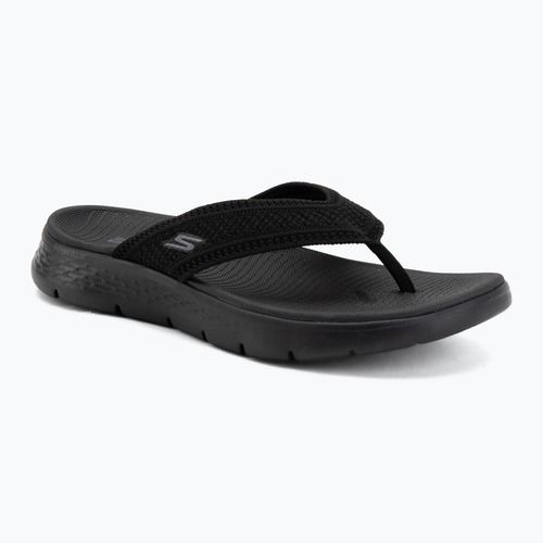 Damen Zehentrenner SKECHERS Go Walk Flex Holly black