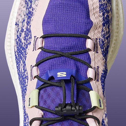 Damen-Laufschuhe Salomon Aero Glide 4 GRVL shadow gray/deep blue/butterfly