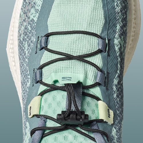Herren-Laufschuhe Salomon Aero Glide 4 GRVL stormy weather/lichen/vanilla ice