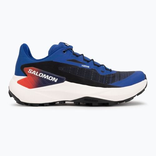 Laufschuhe Salomon Genesis Equipe surf the web/fiery red/white