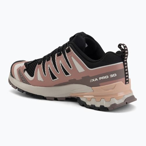 Damen-Laufschuhe Salomon XA Pro 3D V9 black/burlwood/mahogany rose