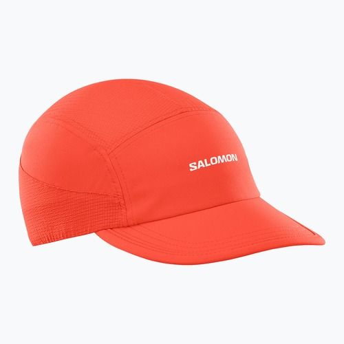 Salomon Sense Aero Kappe mit Schirm fiery red