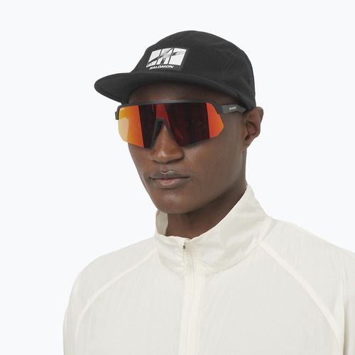 Basecap Salomon Wild Rays 5 Deep Black Panel