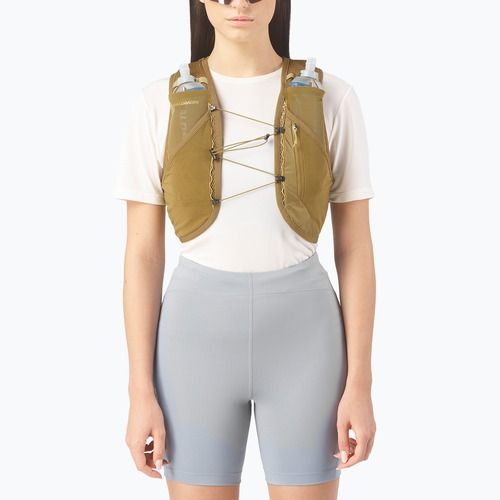Laufweste Salomon Active Skin 4 Set brilliant olive/willow
