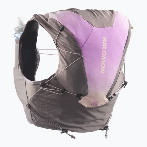 Damen-Laufweste Salomon ADV SKIN 12 Gradient Set iron/shadow gray