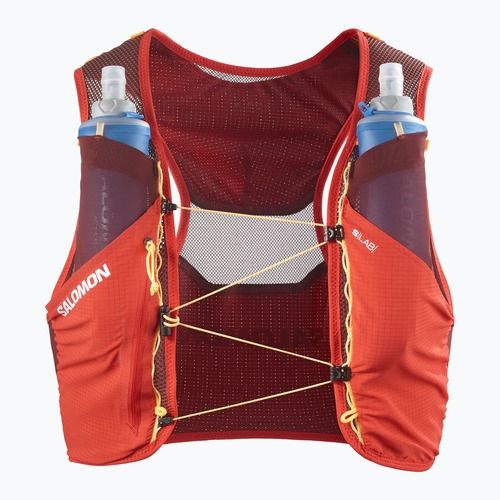 Laufweste Salomon S/Lab Pulsar 3 Set fiery red/andorra/orange pop