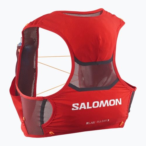 Laufweste Salomon S/Lab Pulsar 3 Set fiery red/andorra/orange pop