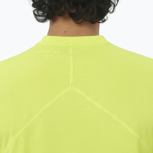 Salomon Sense Aero SS Tee GFX acid lime Herren Laufshirt