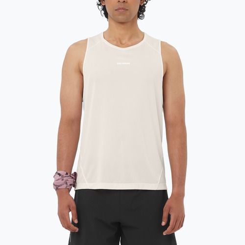 Herren-T-Shirt Salomon Shakeout Core whisper white