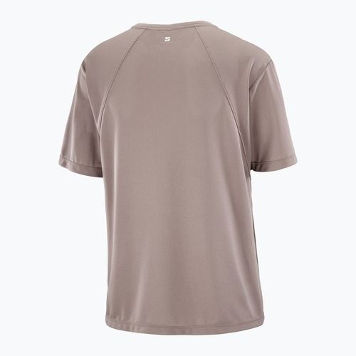 Damen-Laufshirt Salomon Shakeout Core iron